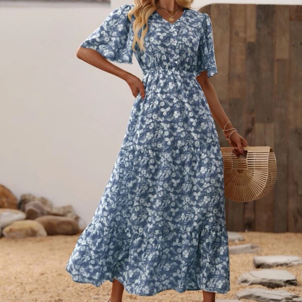 Blue Maxi dress